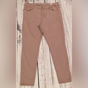 Old Navy Rockstar Super Skinny high waist Jeans pink pants size 18